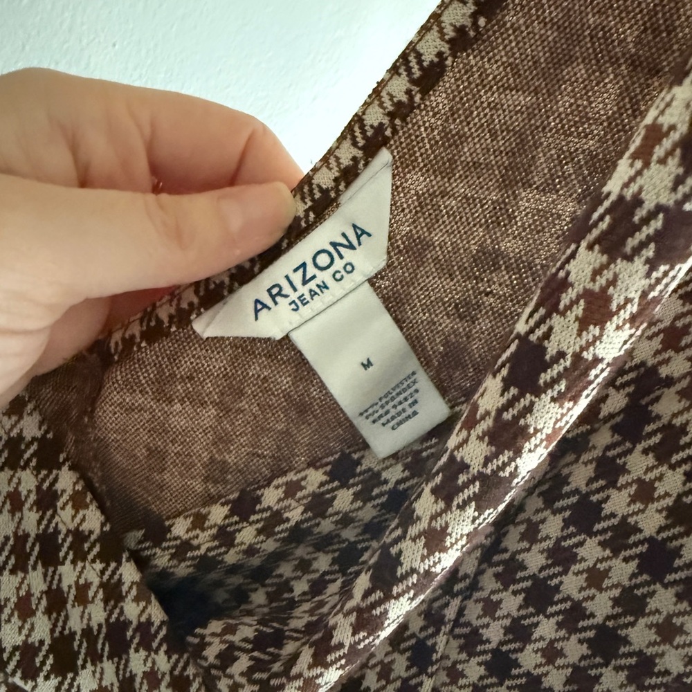 Vintage Arizona plaid jumper dress - Picture 3 of 3